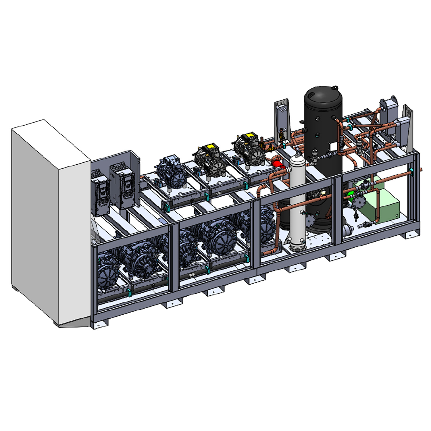 CEB-R / CEN-R: Centrali CO2 in ciclo subcritico e transcritico