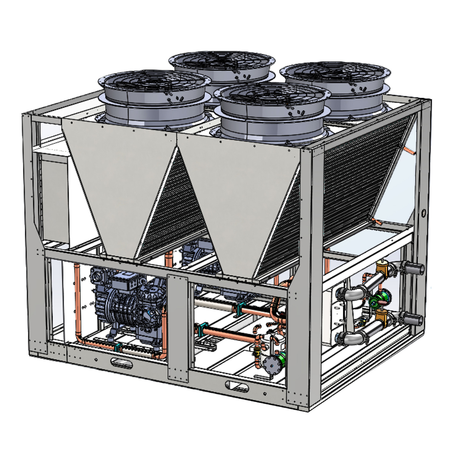 REF290: Gamma refrigeratori di liquido condensati ad aria